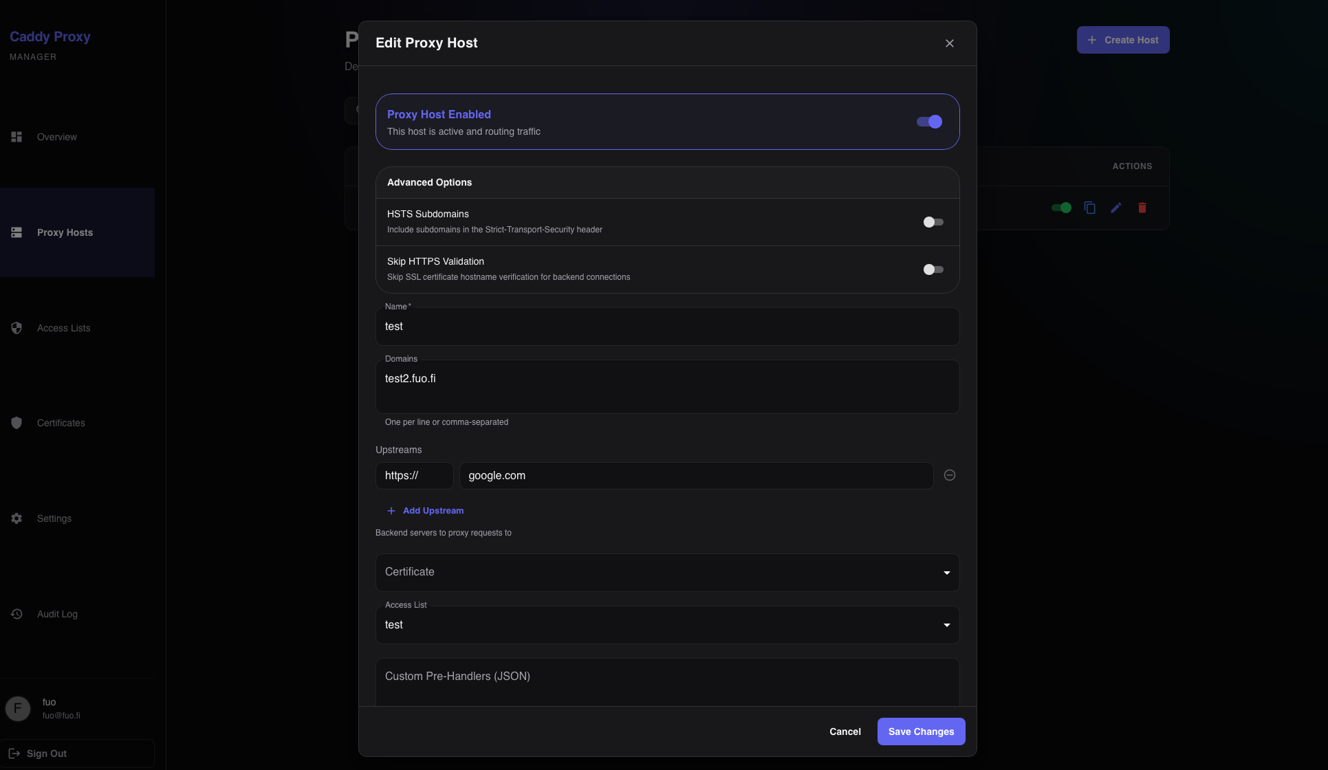 Proxy Editor